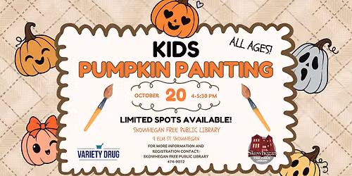 Pumpkin Painting - Children's Session 