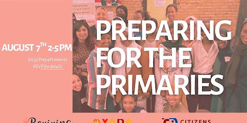 Preparing for the Primaries:  Know your Voting Rights Workshop
