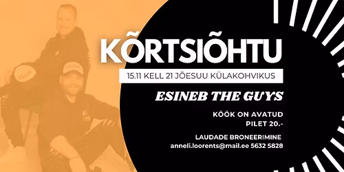 K\u00f5rtsi\u00f5htu J\u00f5esuu K\u00fclaKohvikus