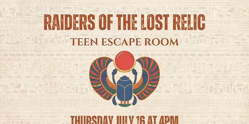 Teen Escape Room