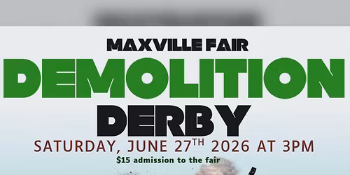 Demolition Derby at the Maxville Fair