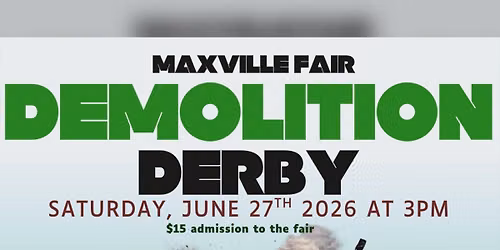 Demolition Derby at the Maxville Fair