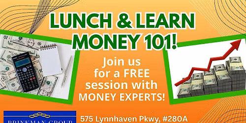 Join us for Lunch & Learn Money 101 in VB!