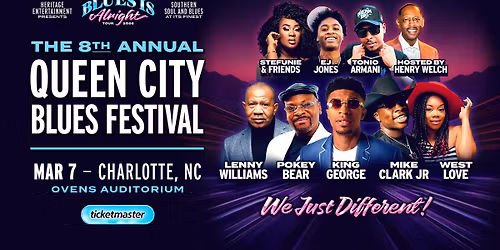 The Blues Is Alright Tour: The 8th Annual Queen City Blues Festival