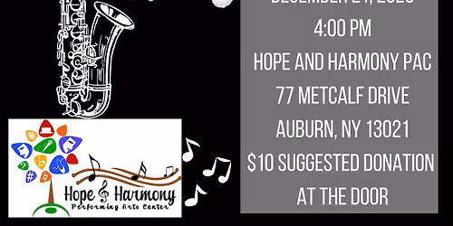 Cayuga Sax @ Hope & Harmony PAC