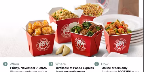 Panda Express National Fundraiser