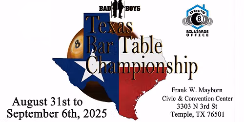 BadBoys Texas State Championship 2026\ud83c\udfb1\ud83c\udfc6