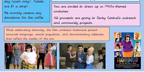 Cinema at Central: Hairspray (2007) Singalong \ud83e\udd73\ud83e\udea9\ud83d\udd7a\ud83d\udc83