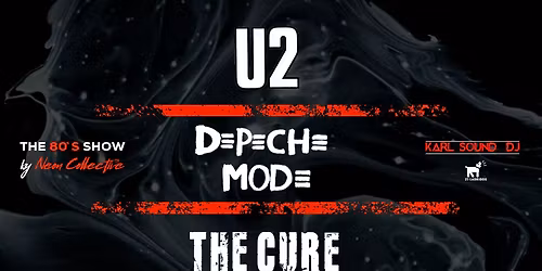The Cure, U2 & Depeche Mode by Neon Collective en Madrid (Gira V Aniversario)