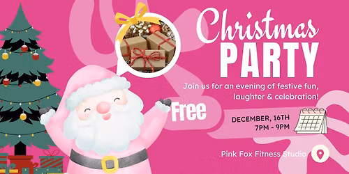 Pink Fox Christmas Party!