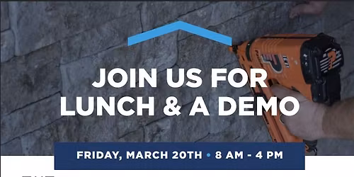 Lunch & Live Demos at PARR Lumber Newberg