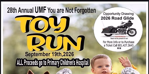 28th Annual UMF You Are Not Forgotten Toy Run