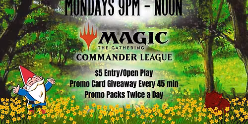 Commander League at Gnome Games Green Bay West