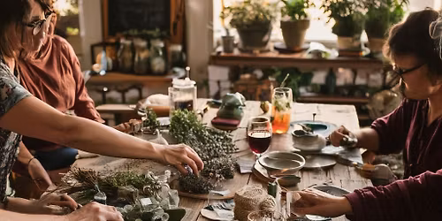 Sip & Paint: Natural Herbal Watercolors & Wine \ud83c\udf3f\ud83c\udf77