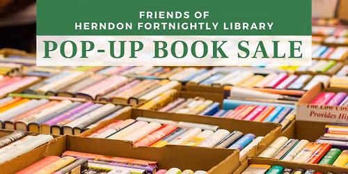 Herndon Friends Pop-Up Book Sale