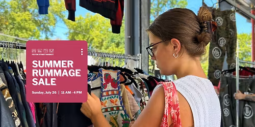 Summer Rummage Sale!