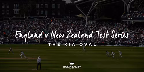 England v New Zealand Test Match | KIA Oval | June 2026