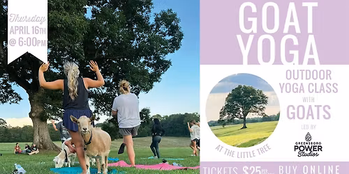 Goat Yoga 5.28.26