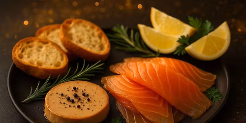 D\u00e9gustation Festive : Saumon & Foie Gras