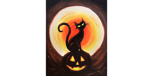 Eyes Aglow on Halloween - Paint and Sip in Chicago | Classpop!\u2122