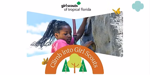 Bouldering Bash with Girl Scouts of Tropical Florida