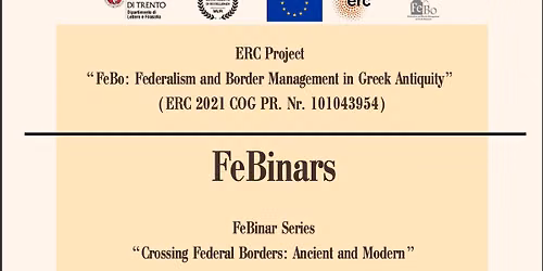 A. Argyriou (Univ. Athens), The Rhetoric of Borders in Hellenistic Inscriptions
