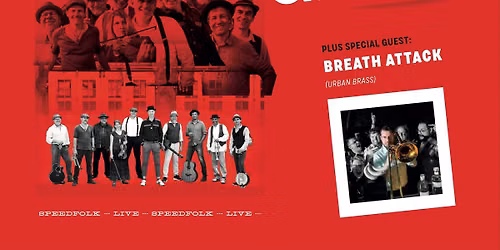 revelling crooks (speedfolk) + special guest: breath attack (urban brass)
