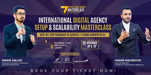 INTERNATIONAL DIGITAL AGENCY SETUP & SCALABILITY MASTERCLASS