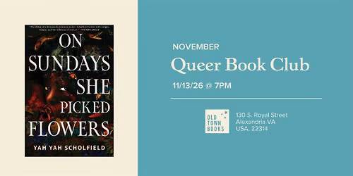November Queer Book Club: On Sundays She Picked Flowers