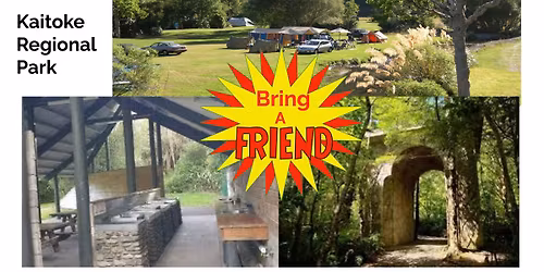 Camp at Kaitoke, Wellington Region