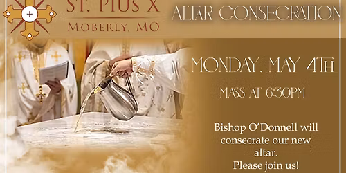Altar Consecration