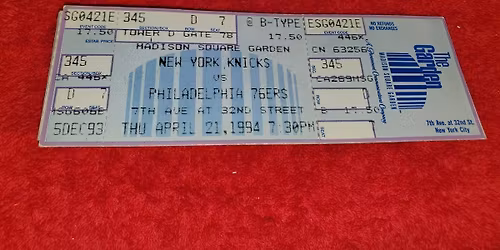 Philadelphia 76ers at New York Knicks at Madison Square Garden