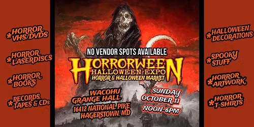 HORRORWEEN 2026: Halloween Expo. Horror and Halloween Market 