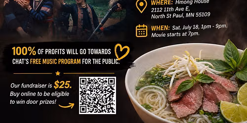 Pho and a Movie Fundraiser