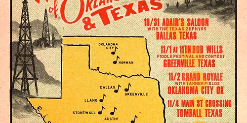 The Red River Tour - Adair\u2019s Saloon w\/ The Texas Zephyrs (Day 1\/8)