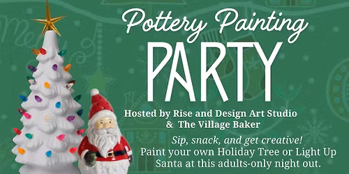 Paint Your Own Light-Up Tree or Santa