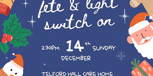 Christmas Fete and Light Switch On