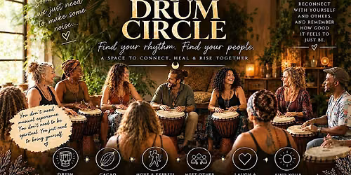 Djembe drum circle in Tonbridge