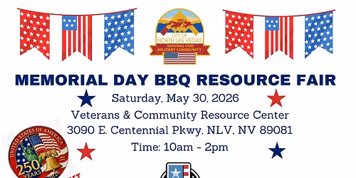 Memorial Day BBQ Resource Fair 
