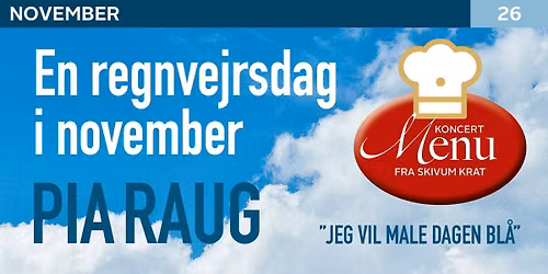 Koncert med Pia Raug