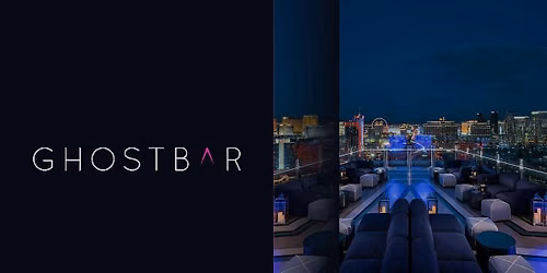 GHOST BAR ROOFTOP 55th floor (The Best Views in Las Vegas) [10\/15]