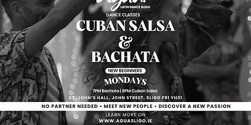 Beginner January: Cuban Salsa & Bachata Every Monday