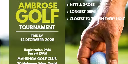 Ambrose Golf Tournament