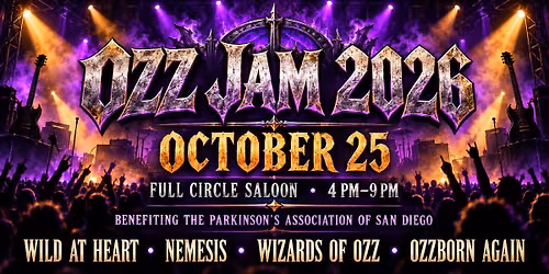 The 2nd Annual OZZ Jam with Wild at Heart, Nemesis, Wizards of Ozz and Ozzborn Again