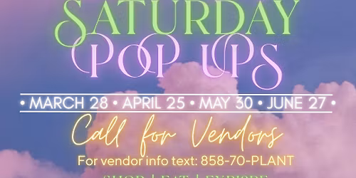 Alpine Academy Presents: Artisans Of Northern Nevada Return of Spring Pop Ups