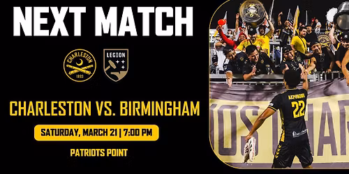 Charleston Battery vs. Birmingham Legion FC