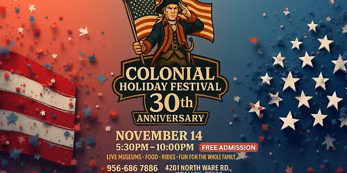 Colonial Holiday Festival 2025