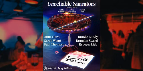 Unreliable Narrators | A Comedy & Reading Series