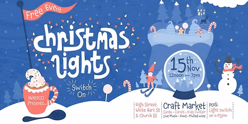 High Wycombe Christmas Lights Switch on 2025