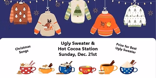 Ugly Sweater & Hot Cocoa Station Service